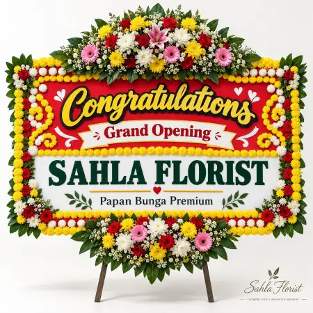 Papan Bunga Ucapan Selamat San Diego Hills